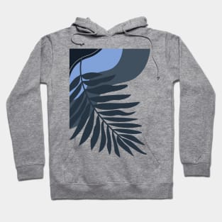 Diseño Abstracto azul Hoodie